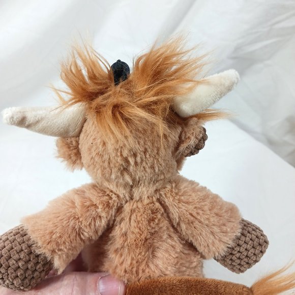 Scentsy Buddy Hamish the Highland Cow Brown Plush Vanilla Bean Scent Clip 8" - Picture 8 of 14